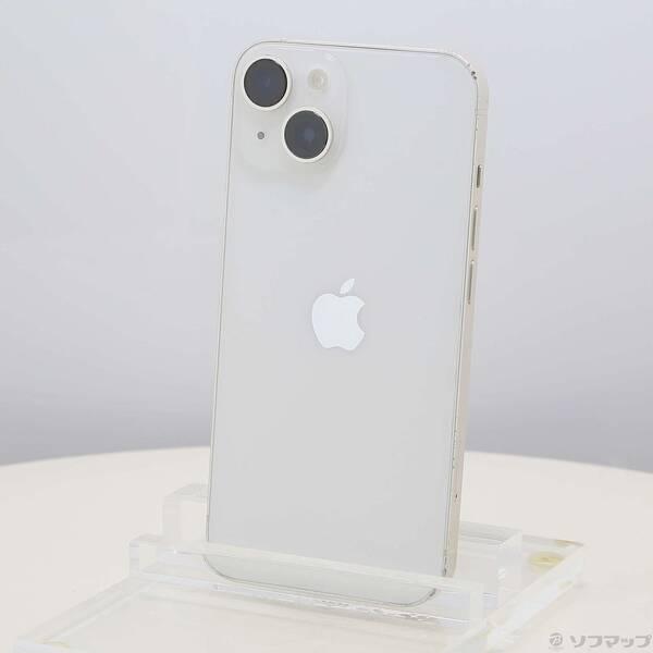 〔中古〕Apple(アップル) iPhone14 128GB スターライト MPUQ3J／A SIMフリー〔276-ud〕 | 