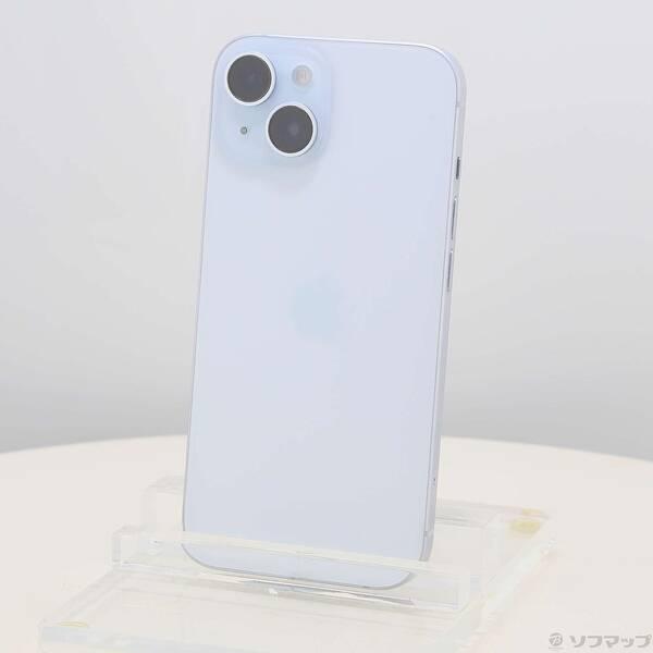 〔中古〕Apple(アップル) iPhone15 256GB ブルー MTMR3J／A SIMフリー〔377-ud〕 | 
