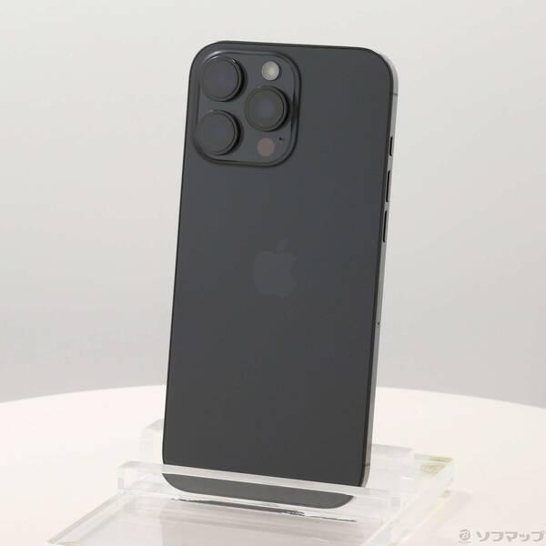 〔中古〕Apple(アップル) iPhone16 Pro Max 256GB ブラックチタニウム MYWG3J／A SIMフリー〔269-ud〕 | 