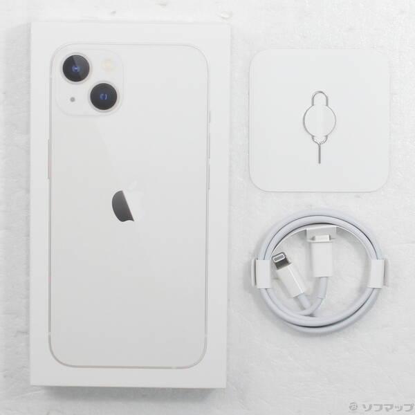 〔中古〕Apple(アップル) iPhone13 256GB スターライト MLNJ3J／A SIMフリー〔377-ud〕 |  | 04