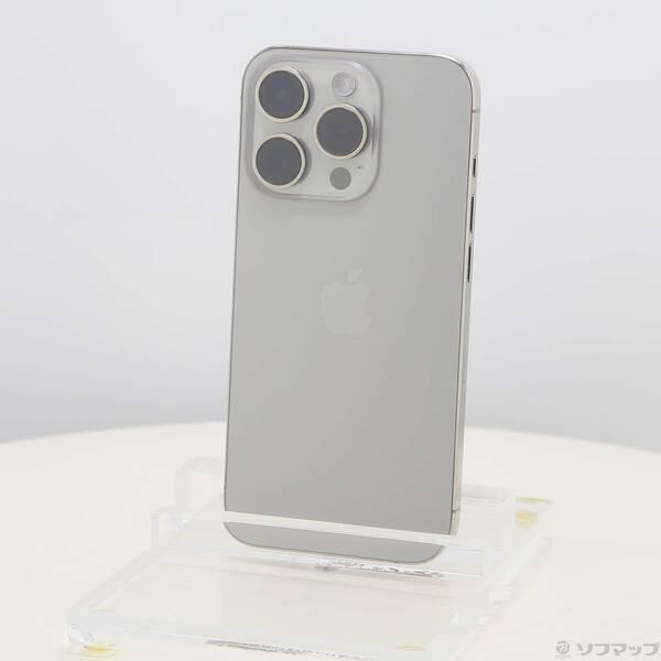 〔中古〕Apple(アップル) iPhone15 Pro 128GB ナチュラルチタニウム MTU93J／A SIMフリー〔276-ud〕 | 