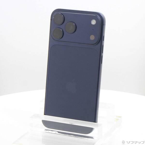 〔中古〕Apple(アップル) iPhone17 Pro Max 256GB ディープブルー MFYA4J／A SIMフリー〔198-ud〕 | 