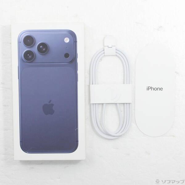 〔中古〕Apple(アップル) iPhone17 Pro Max 256GB ディープブルー MFYA4J／A SIMフリー〔198-ud〕 |  | 04