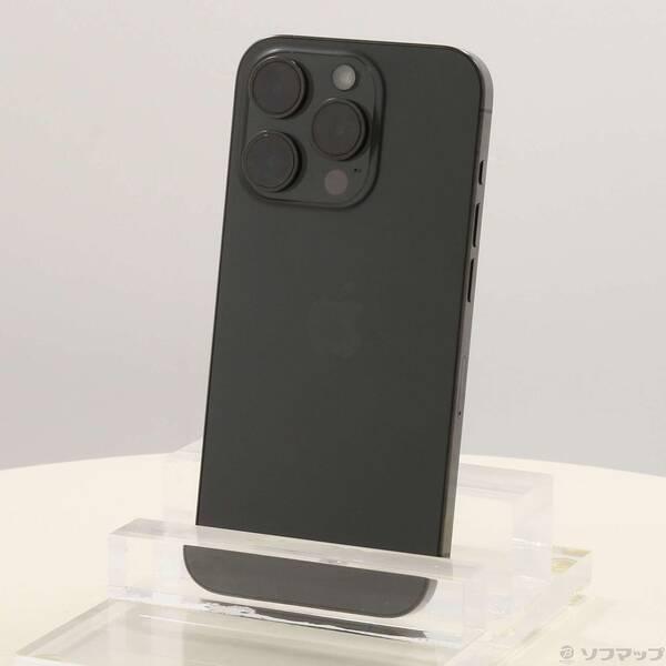 〔中古〕Apple(アップル) iPhone15 Pro 256GB ブラックチタニウム MTUC3J／A SIMフリー〔276-ud〕 | 