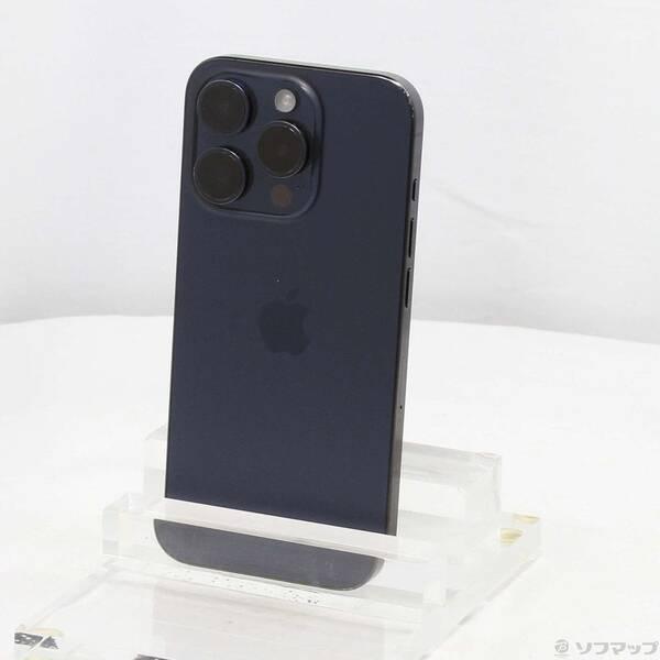〔中古〕Apple(アップル) iPhone15 Pro 256GB ブルーチタニウム MTUG3J／A SIMフリー〔377-ud〕 | 