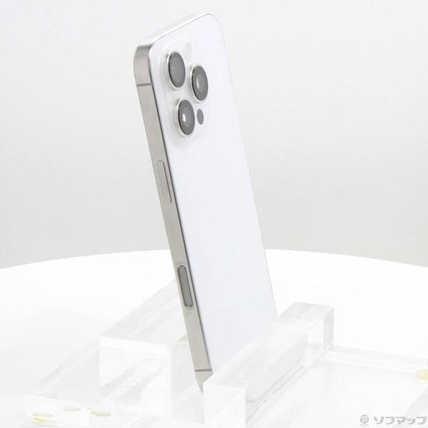 〔中古〕Apple(アップル) iPhone16 Pro 256GB ホワイトチタニウム MYN13J／A SIMフリー〔352-ud〕 |  | 03