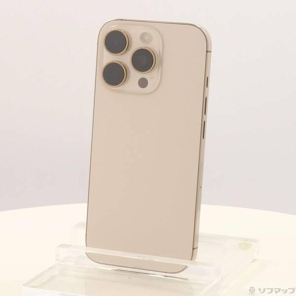 〔中古〕Apple(アップル) iPhone16 Pro 256GB デザートチタニウム MYN23J／A SIMフリー〔377-ud〕 | 