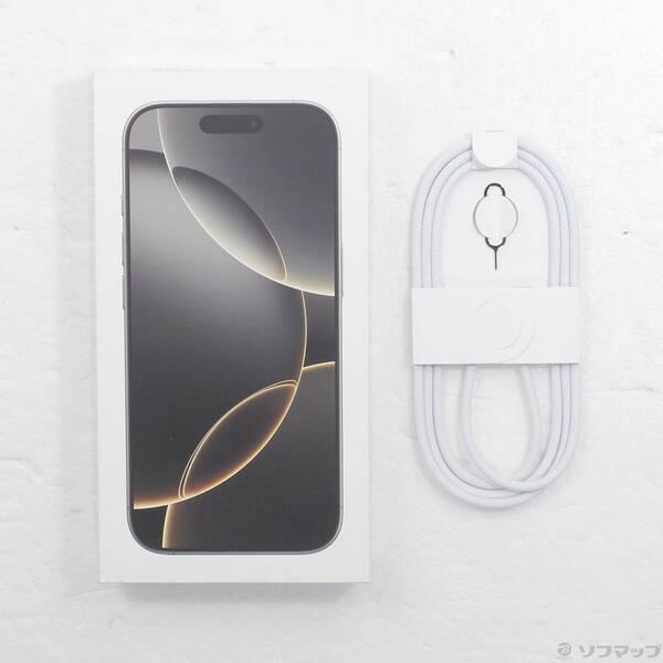 〔中古〕Apple(アップル) iPhone16 Pro 256GB ナチュラルチタニウム MYN33J／A SIMフリー〔377-ud〕 |  | 04