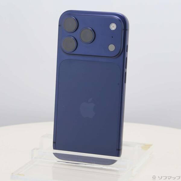 〔中古〕Apple(アップル) iPhone17 Pro 1TB ディープブルー MG8F4J／A SIMフリー〔258-ud〕 | 