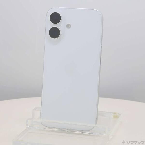 〔中古〕Apple(アップル) iPhone16 128GB ホワイト MYDR3J／A SIMフリー〔352-ud〕 | 