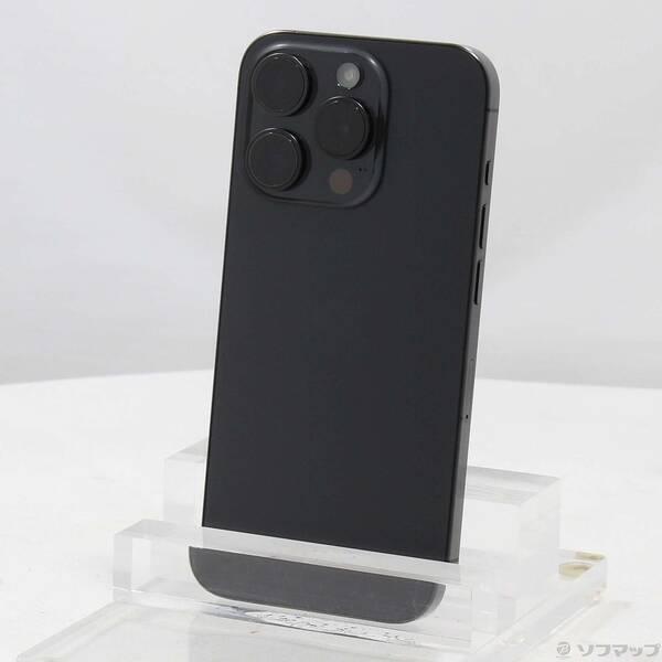〔中古〕Apple(アップル) iPhone15 Pro 128GB ブラックチタニウム MTU73J／A SIMフリー〔377-ud〕 | 