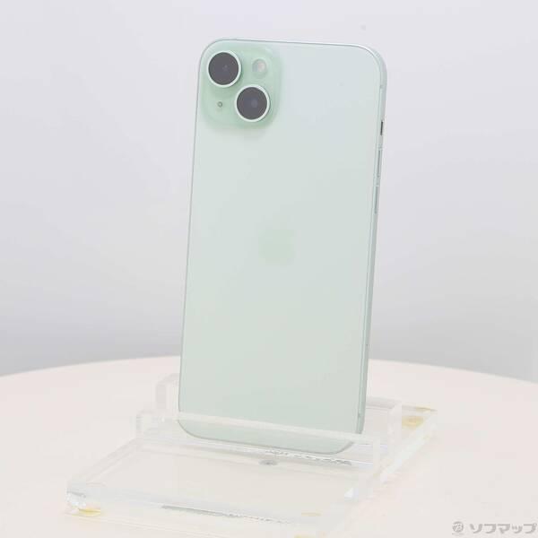 〔中古〕Apple(アップル) iPhone15 Plus 256GB グリーン MU0Q3J／A SIMフリー〔276-ud〕 | 