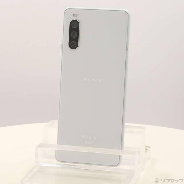 〔中古〕SONY(ソニー) Xperia 10 III 128GB ホワイト SO-52B docomoロック解除SIMフリー〔198-ud〕 | 