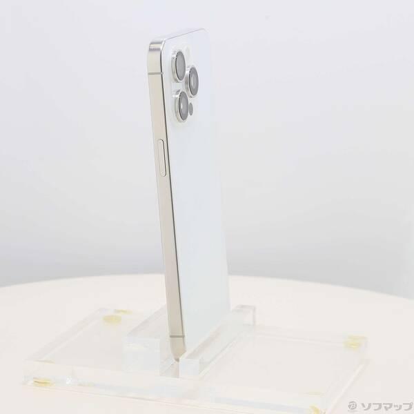 〔中古〕Apple(アップル) iPhone15 Pro Max 256GB ホワイトチタニウム MU6Q3J／A SIMフリー〔295-ud〕 |  | 03