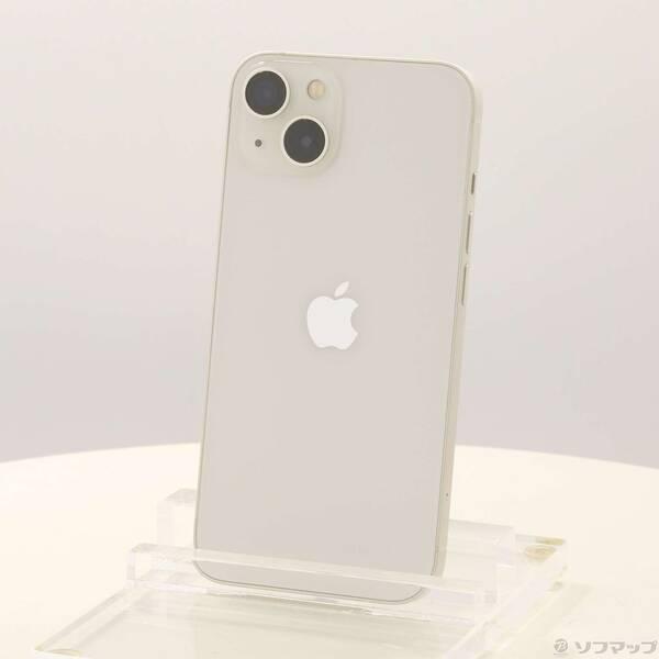 〔中古〕Apple(アップル) iPhone13 128GB スターライト MLND3J／A SIMフリー〔262-ud〕 | 