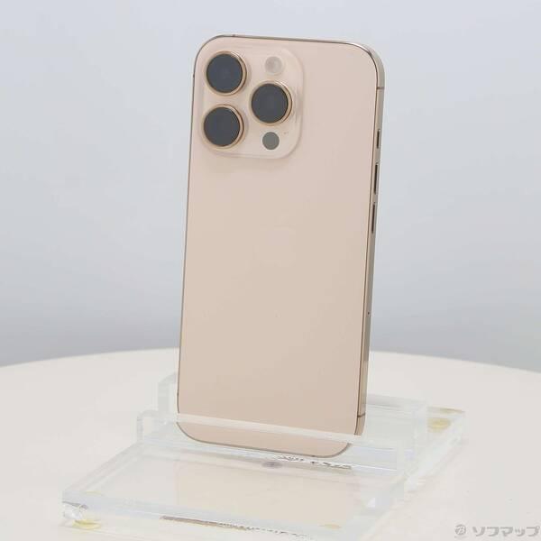 〔中古〕Apple(アップル) iPhone16 Pro 256GB デザートチタニウム MYN23J／A SIMフリー〔348-ud〕 | 
