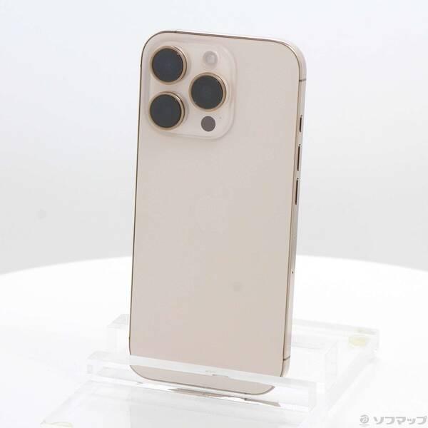 〔中古〕Apple(アップル) iPhone16 Pro 128GB デザートチタニウム MYMX3J／A SIMフリー〔262-ud〕 | 
