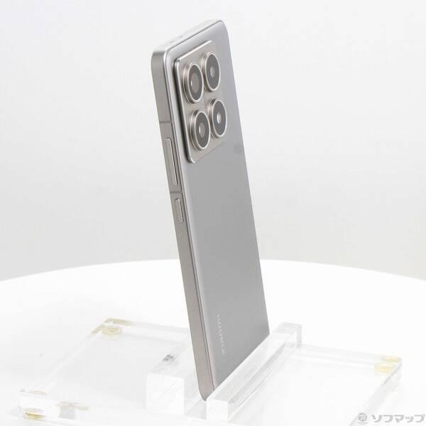 〔中古〕Xiaomi(シャオミ) Xiaomi 14T Pro 256GB チタングレー MZB0HIMJP SIMフリー〔344-ud〕 |  | 03