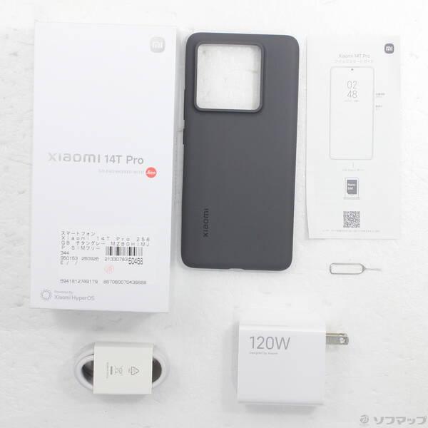 〔中古〕Xiaomi(シャオミ) Xiaomi 14T Pro 256GB チタングレー MZB0HIMJP SIMフリー〔344-ud〕 |  | 04