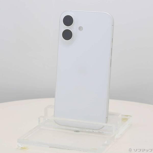 〔中古〕Apple(アップル) iPhone16 128GB ホワイト MYDR3J／A SIMフリー〔377-ud〕 | 