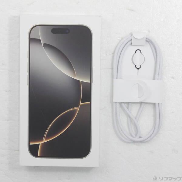 〔中古〕Apple(アップル) iPhone16 Pro 256GB ナチュラルチタニウム MYN33J／A SIMフリー〔377-ud〕 |  | 04