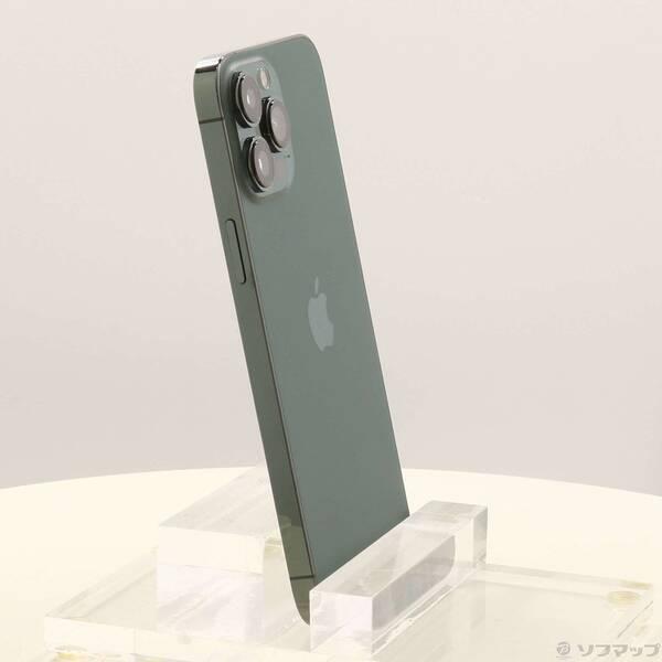〔中古〕Apple(アップル) iPhone13 Pro Max 128GB アルパイングリーン MNCU3J／A SIMフリー〔198-ud〕 |  | 03