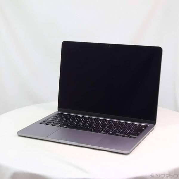 〔中古〕Apple(アップル) MacBook Air 13.6-inch Mid-2022 MLXW3J／A Apple M2 8コアCPU_8コアGPU 8GB SSD256GB スペースグレイ 〔26.3 Tahoe〕〔377-ud〕 | 