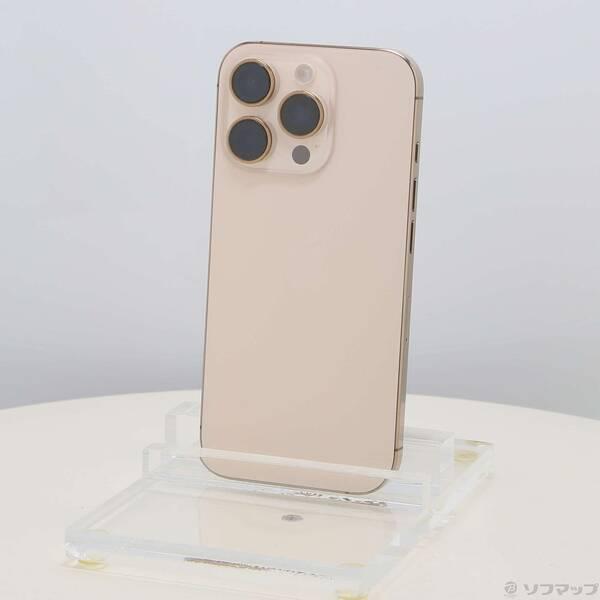 〔中古〕Apple(アップル) iPhone16 Pro 256GB デザートチタニウム MYN23J／A SIMフリー〔276-ud〕 | 
