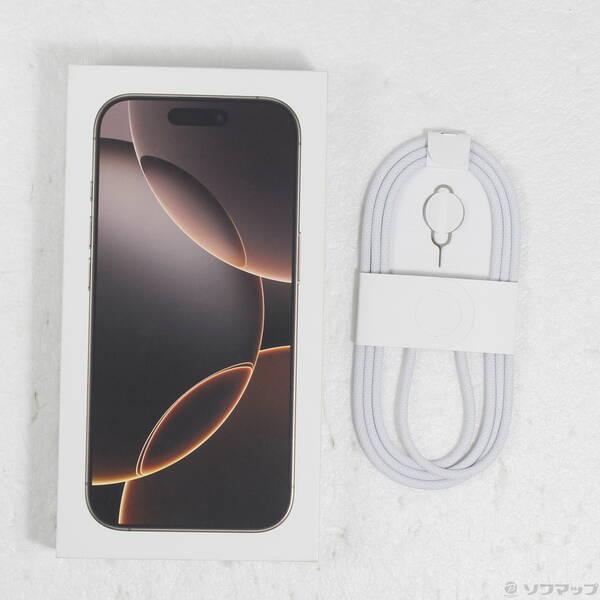 〔中古〕Apple(アップル) iPhone16 Pro 256GB デザートチタニウム MYN23J／A SIMフリー〔276-ud〕 |  | 04