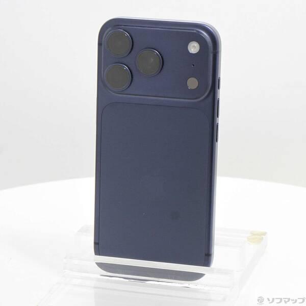 〔中古〕Apple(アップル) iPhone17 Pro 256GB ディープブルー MG874J／A SIMフリー〔198-ud〕 | 