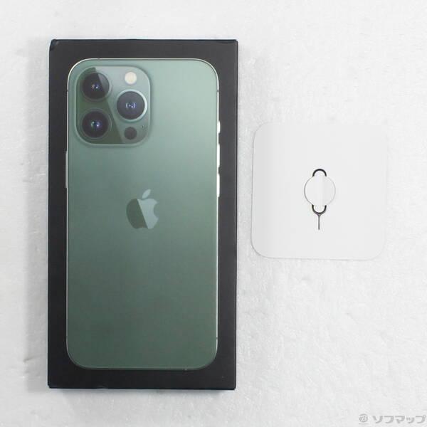 〔中古〕Apple(アップル) iPhone13 Pro 128GB アルパイングリーン MNDX3J／A SIMフリー〔371-ud〕 |  | 04