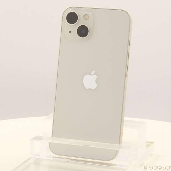 〔中古〕Apple(アップル) iPhone13 128GB スターライト MLND3J／A SIMフリー〔269-ud〕 | 