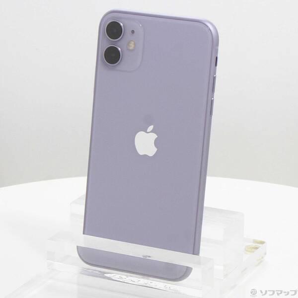 〔中古〕Apple(アップル) iPhone11 128GB パープル MWM52J／A SIMフリー〔377-ud〕 | 