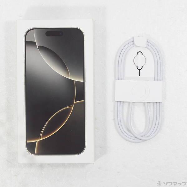 〔中古〕Apple(アップル) iPhone16 Pro 256GB ナチュラルチタニウム MYN33J／A SIMフリー〔258-ud〕 |  | 04