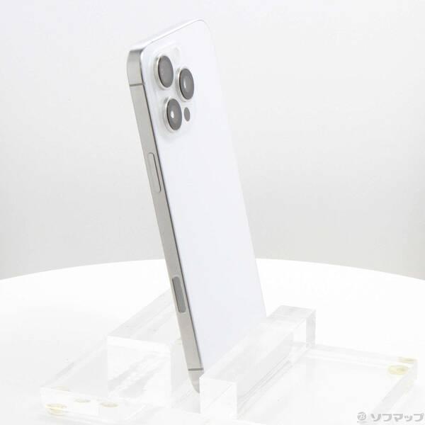 〔中古〕Apple(アップル) iPhone16 Pro Max 256GB ホワイトチタニウム MYWH3J／A SIMフリー〔349-ud〕 |  | 03
