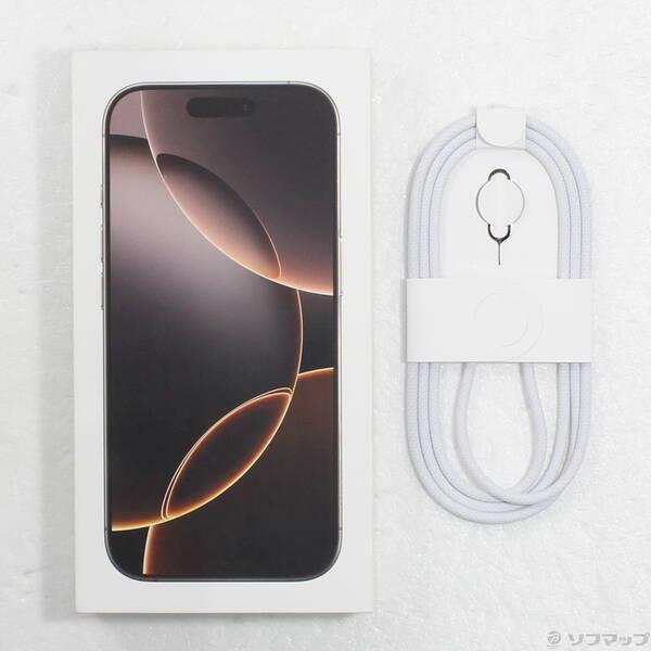 〔中古〕Apple(アップル) iPhone16 Pro 128GB デザートチタニウム MYMX3J／A SIMフリー〔276-ud〕 |  | 04