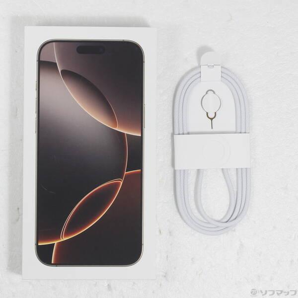 〔中古〕Apple(アップル) iPhone16 Pro Max 256GB デザートチタニウム MYWJ3J／A SIMフリー〔198-ud〕 |  | 04