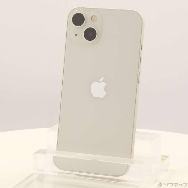 〔中古〕Apple(アップル) iPhone13 128GB スターライト MLND3J／A SIMフリー〔269-ud〕 | 