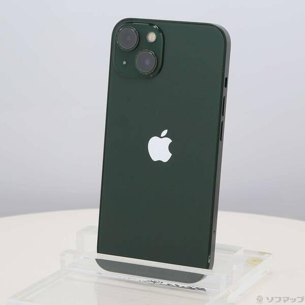 〔中古〕Apple(アップル) iPhone13 256GB グリーン MNGH3J／A SIMフリー〔276-ud〕 | 