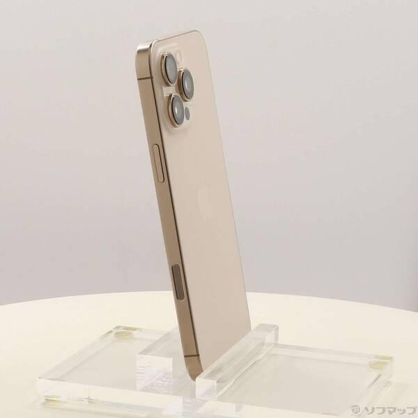 〔中古〕Apple(アップル) iPhone16 Pro Max 1TB デザートチタニウム MYWT3J／A SIMフリー〔295-ud〕 |  | 03