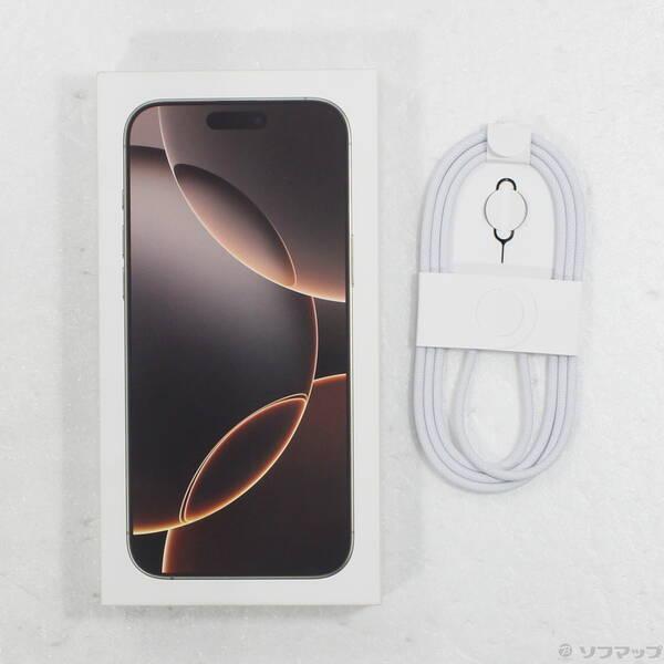 〔中古〕Apple(アップル) iPhone16 Pro Max 1TB デザートチタニウム MYWT3J／A SIMフリー〔295-ud〕 |  | 04