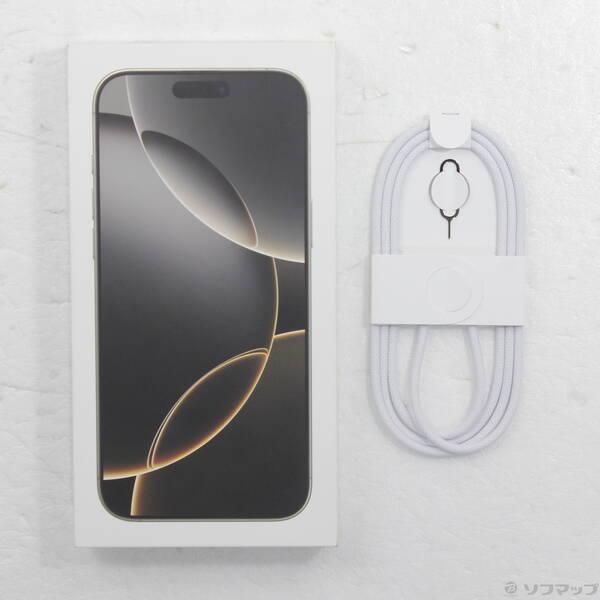 〔中古〕Apple(アップル) iPhone16 Pro Max 256GB ナチュラルチタニウム MYWK3J／A SIMフリー〔348-ud〕 |  | 04