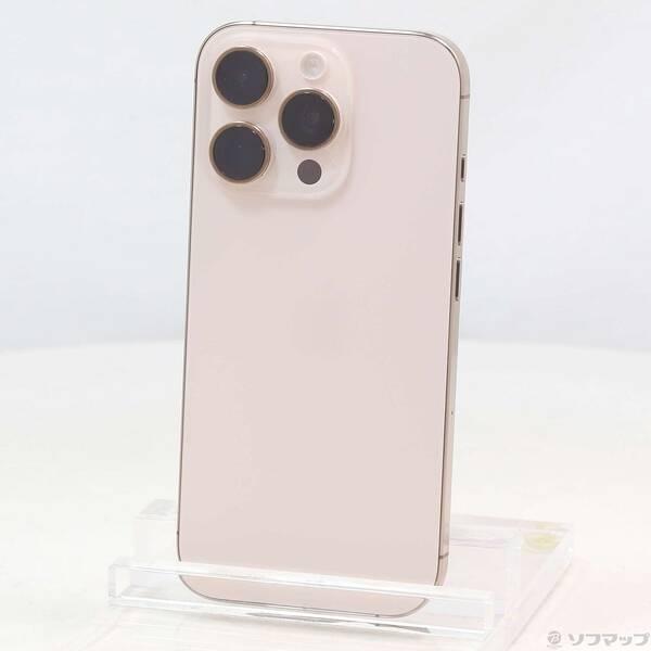 〔中古〕Apple(アップル) iPhone16 Pro 128GB デザートチタニウム MYMX3J／A SIMフリー〔198-ud〕 | 