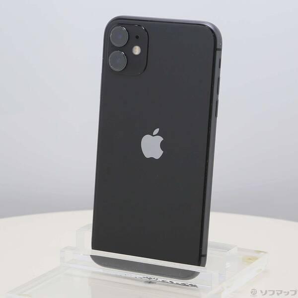 〔中古〕Apple(アップル) iPhone11 64GB ブラック MWLT2J／A SIMフリー〔276-ud〕 | 