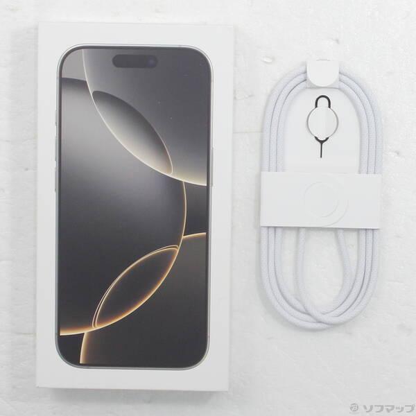 〔中古〕Apple(アップル) iPhone16 Pro 128GB ナチュラルチタニウム MYMY3J／A SIMフリー〔295-ud〕 |  | 04