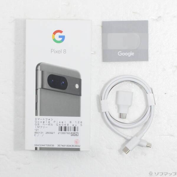 〔中古〕GOOGLE(グーグル) Google Pixel 8 128GB ヘーゼル GA048 au SIMフリー〔269-ud〕 |  | 04