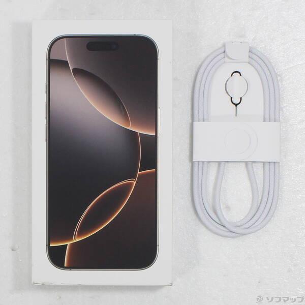 〔中古〕Apple(アップル) iPhone16 Pro 256GB デザートチタニウム MYN23J／A SIMフリー〔305-ud〕 |  | 04