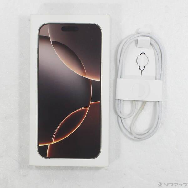 〔中古〕Apple(アップル) iPhone16 Pro Max 256GB デザートチタニウム MYWJ3J／A SIMフリー〔276-ud〕 |  | 04
