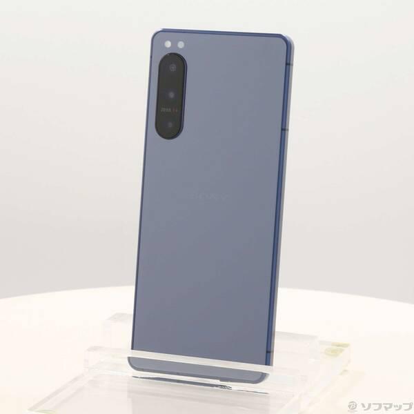 〔中古〕SONY(ソニー) Xperia 5 IV 128GB ブルー SO-54C docomo SIMフリー〔269-ud〕 | 