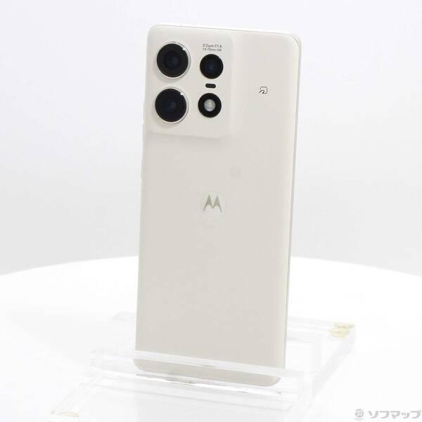 〔中古〕Motorola(モトローラ) motorola edge 50s pro 256GB バニラクリーム MOSAH3 Softbank SIMフリー〔198-ud〕 | 